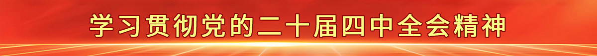 学习贯彻党的二十届四中全会精神